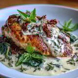 Creamy Tuscan Chicken Tomatoes