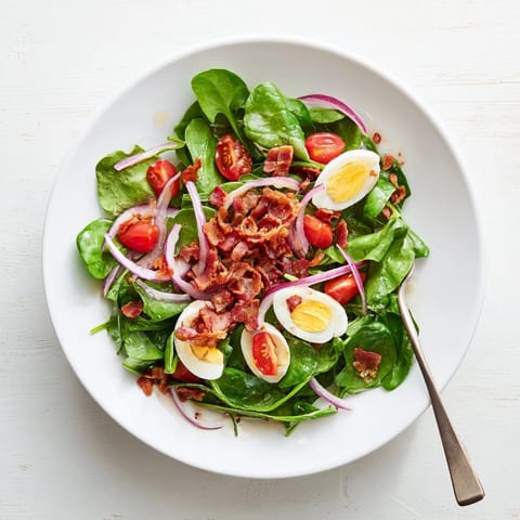 Spinach Salad with Bacon