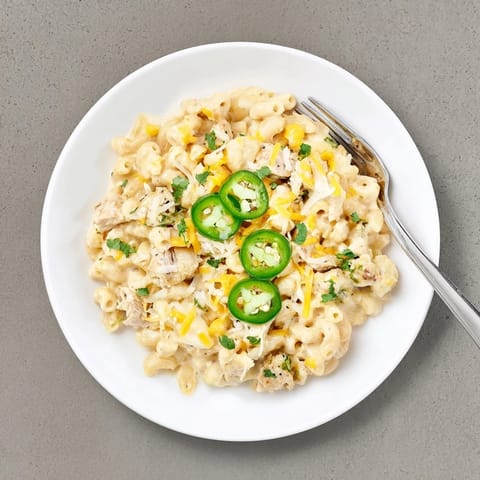 Green Chili Chicken Mac