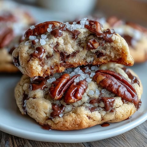 Butter Pecan Cookies Brown