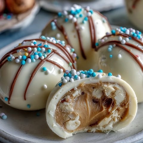 White Chocolate Peanut Butter Eggs