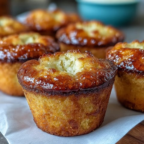 Golden mini corn dog muffins with juicy hot dogs, perfect for summer gatherings.
