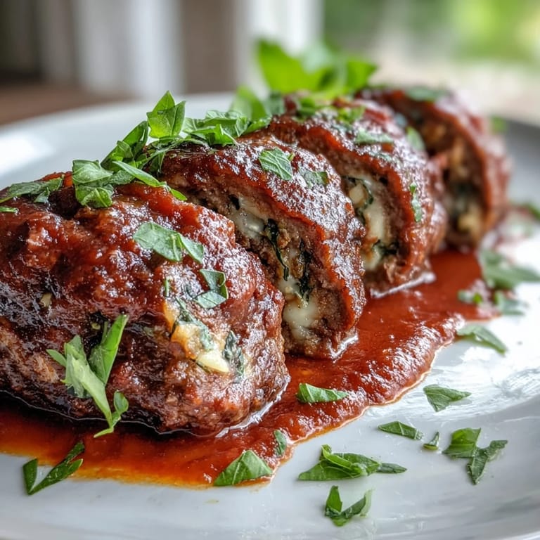 Sizzling Sicilian-Style Braciole steak rolls with herbs and cheese, ready to be sauced.