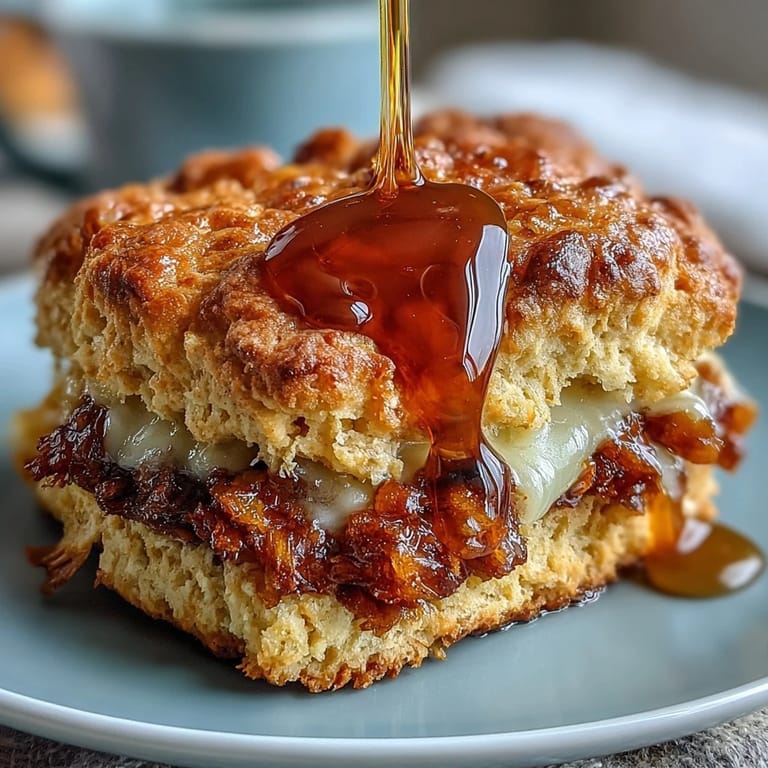 3. Floral dandelion honey scones, freshly baked and golden, paired with clotted cream for an elegant spring brunch treat.